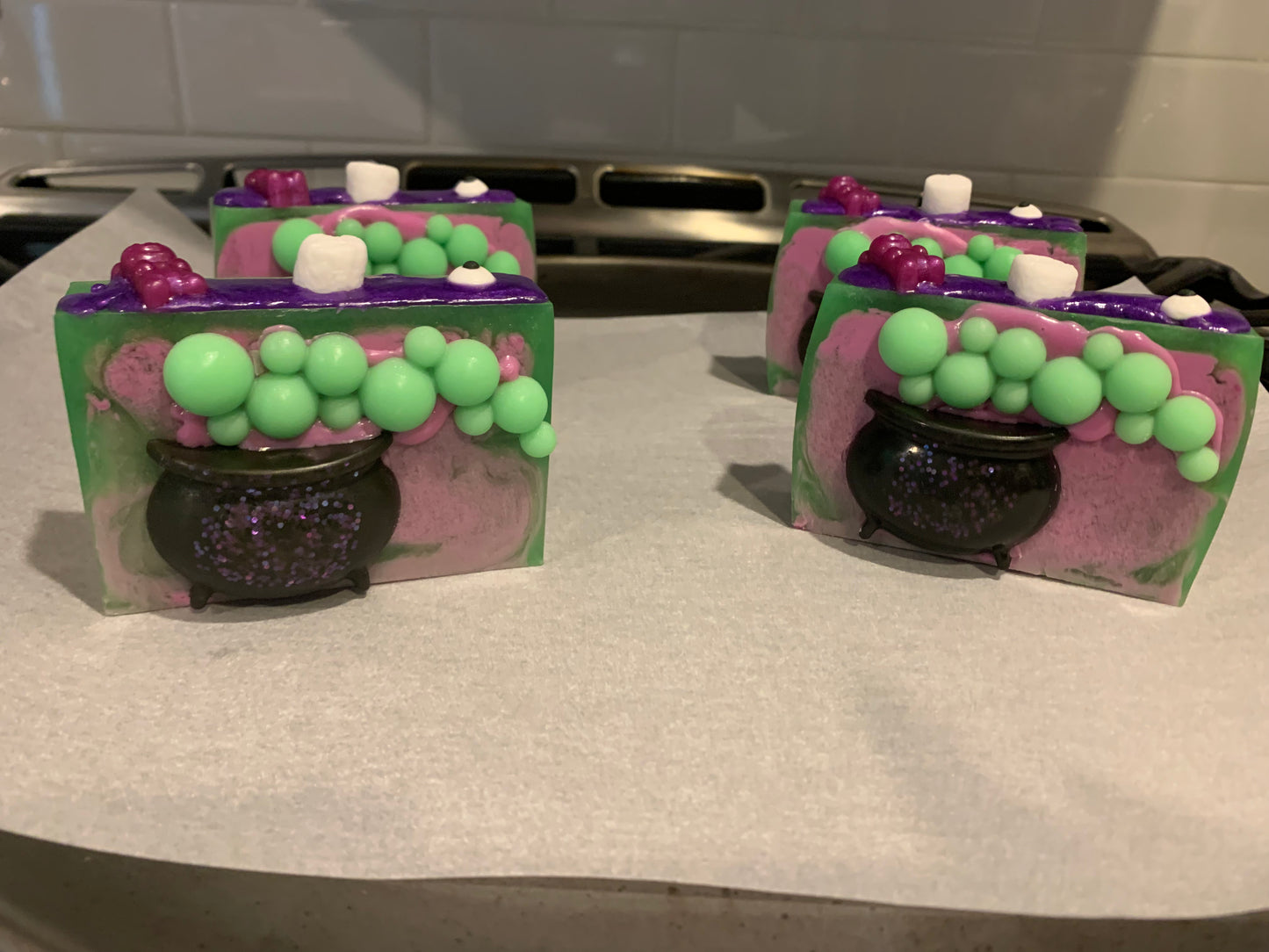 Sour Apple Witch's Brew Goat's Milk Soap Bar