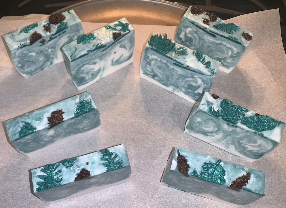 Artisan Goat's Milk Soap Bar Alpine Snowdrift