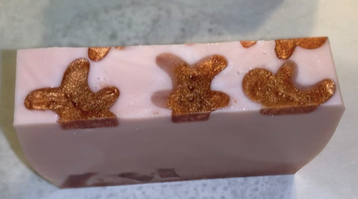 Gingerbread Dudes soap bar